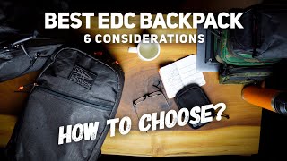 EDC Backpacks  How to Choose  Top 10 Favorites right NOW 😜 [upl. by Mclaurin]