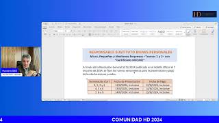 Responsables Sustitutos Bienes Personales Sociedades y Fideicomisos Ordinarios Período fiscal 2023 [upl. by Cosenza810]