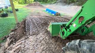 John Deere 5410 tractor loader review [upl. by Airb]