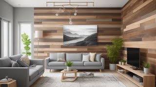 DIY Wooden Wall Decorations to Transform Your Living Room [upl. by Seessel]