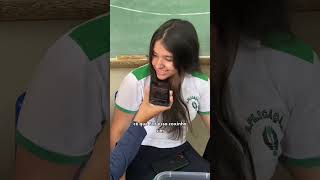 ALUNOS NA ESCOLA🤣 Tive que entrevistar essa rapaziada de novo youtubeshorts shorts professor [upl. by Eisoj908]