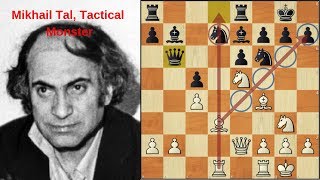 The Monster Tal  Mikhail Tal vs Anthony Miles [upl. by Anne-Corinne76]