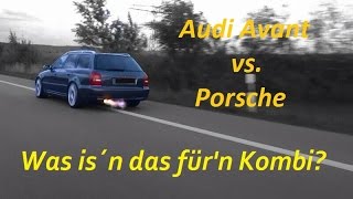 Was is´n das fürn Kombi Audi RS4 Avant vsPorsche 911 Carrera [upl. by Airom]