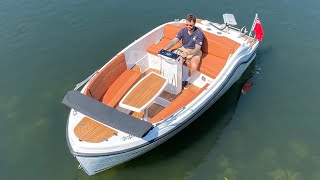 Corsiva 505 New Age Electric Walk round and river cruise  Boat For Sale  £23000 inc VAT [upl. by Ruben]