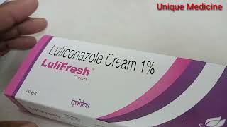 Lulifresh Cream Luliconazole Cream IP ।। Fungal Infection Treatment [upl. by Fredrika451]