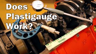 Engine Building Tips  Checking Main Bearing Clearance with Plastigage 440 MOPAR 512 Stroker [upl. by Itsud]