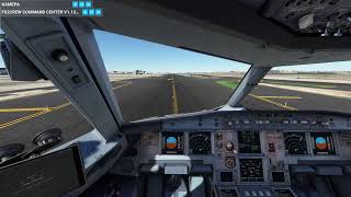 MSFS 2020 Paphos  Tel AvivAirbus 320 Fenix El Al Vitrual  Israir Vatsim [upl. by Ailis]