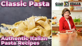 Classic Pasta of Liguria  Ciao Italia with Mary Ann Esposito [upl. by Ahsikel]