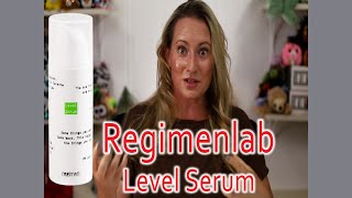 Regimen Lab Skincare Level Brightening Face Serum Review and How to Use [upl. by Ashford]