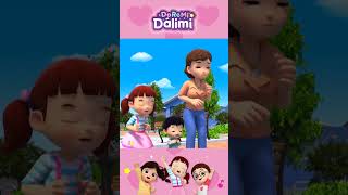 ¡Mi abuelo se lastimó😱DoReMi Dálimi🌙nursery rhyme💛Animación Musical🎹Canción🎠shorts [upl. by Litnahs]