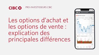 Les options d’achat et les options de vente  explication des principales différences [upl. by Saundra932]