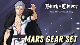 MARS BUILD HP ATAU DEFENSE TIPS BUILD MARS amp GEAR SET YANG WAJIB DIPAKE  BLACK CLOVER MOBILE [upl. by Lawlor833]