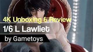 4K UnboxReview 16 L Lawliet by Gametoys  Death Note [upl. by Thisbe]