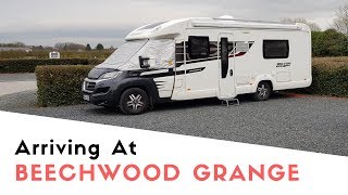 Arriving At Beechwood Grange Caravan And Motorhome Club Site [upl. by Childs47]