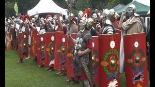 LEGIO II AUGUSTA  2nd Augusta Legion Chester  DEVA  2012 [upl. by Narik81]