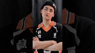 Tanaka cosplay transition from haikyuu  anime tanaka [upl. by Paige]