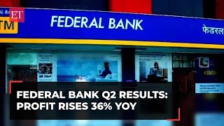 Federal Bank Q2 Results Profit rises 36 YoY to Rs 954 cr [upl. by Nyladnarb403]