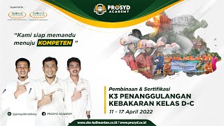 Pembinaan dan Sertifikasi KEMNAKER  Skema K3 Penanggulangan Kebakaran Tingkat DC  PETROSEA [upl. by Wilson]