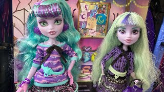 MONSTER HIGH G3 CREEPOVER PARTY TWYLA DOLL REVIEW AND UNBOXING [upl. by Gennaro66]