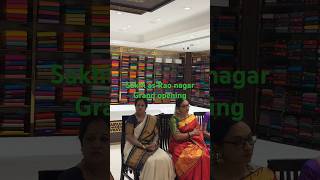 Sakhi వారి asrao nagar showroom ఓపెనింగ్ చాలాబాగా జరిగిందిnagasreediaries saree [upl. by Wolfie]