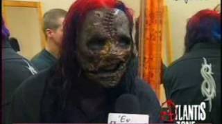 Corey Taylor Interview in Athens [upl. by Ellohcin]