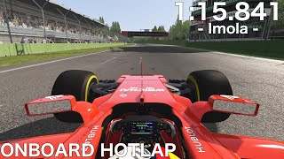 Assetto Corsa  Ferrari SF70H  Imola  ONBOARD LAP [upl. by Lamej391]