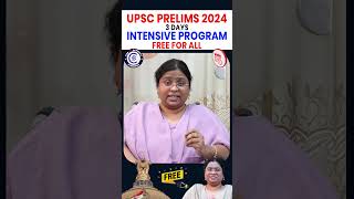 8179100389 prelims 3DaysIntensive Program 2024 civils civilexam upscaspirants balalathamam [upl. by Anawot617]