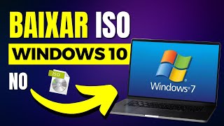 COMO BAIXAR O WINDOWS 10 NO WINDOWS 7 ATUALIZADO iSO Oficial do Windows 10 32 e 64 Bits [upl. by Daphie]