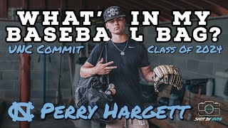 Whats In My Baseball Bag 1 Shortstop In NC Class Of 24 Perry Hargett Committed To UNC [upl. by Genaro]