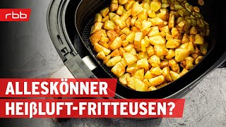 HeißluftFritteusen im Test  Alternative zum Backofen  Airfryer  SUPERMARKT [upl. by Jerrome]