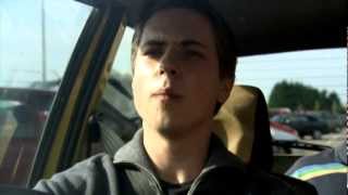 Jay wrecks Simons car door  The Inbetweeners The Complete Series classic TV clip [upl. by Wenz]