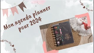 Mon agenda planner pour 2024  ORGANISATION ‐ [upl. by Micah788]