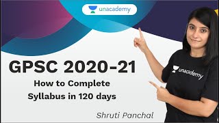 How to Complete the Syllabus in 120 days  GPSC 202021  Preparation and Strategy  Shruti Panchal [upl. by Herries]