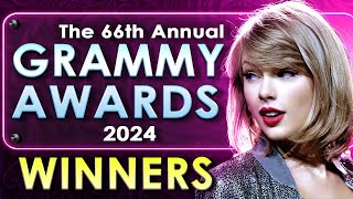 THE WINNERS of GRAMMY AWARDS 2024  2024 GRAMMYs [upl. by Stamata77]