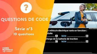 Code de la route  questions gratuites  Codes Rousseau 2024 [upl. by Orferd]