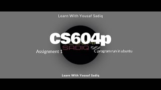 cs604p assignment 1  cs604p assignment 1 2024  cs604p assignment 1 solution correct  SIR yousaf [upl. by Catlaina786]