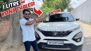 Tata Harrier vs 1 Litre Diesel  100 Real Mileage Tested 2023 [upl. by Roel]