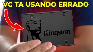 🔥USA SSD  TA USANDO ERRADO  Faça isso para Aumentar o Desempenho [upl. by Pedrick710]