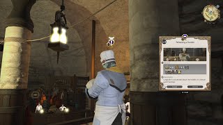 FFXIV Culinarian Class Quest Releasing a Burden [upl. by Nahshon]