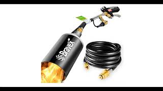 Bravex Propane Torch Weed Burner Torch with Piezo Ignition High Output 500000 BTU [upl. by Nanreh]