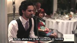 El mejor discurso de boda cantado nunca  Daniel Buccheri [upl. by Ingrim]