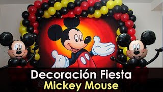 Decoracion Fiesta Mickey Mouse [upl. by Notac]