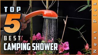 Top 5 Best Camping Shower Review in 2024 Buying Guide [upl. by Revkah]