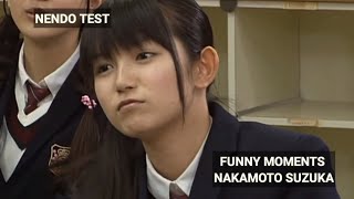 FUNNY MOMENTS SUZUKA NAKAMOTO NENDO TEST  SAKURA GAKUIN  2010  2012 [upl. by Ihtac]