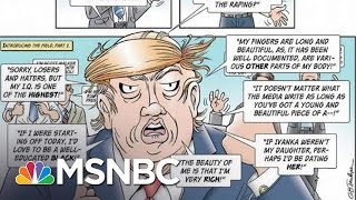 Doonesburys Garry Trudeau Saw Donald Trump Coming  Rachel Maddow  MSNBC [upl. by Ellertnom834]