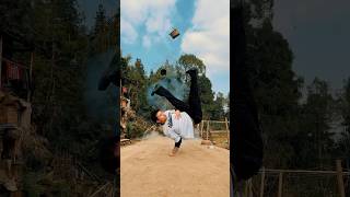 Break dance stunt in movie 🎥 dance shorts talent [upl. by Cori]