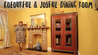 Our VIBRANT DINING ROOM TRANSFORMATION A Burst of Colour amp Joy [upl. by Ymot]