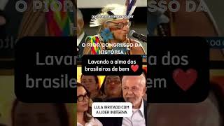 Lula e liderança indígena trocam farpas shorts PabloMarcalMelhoresCortes [upl. by Anegal955]