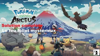 Legendes Pokémon Arceus  Le feu follet mystérieux [upl. by Anoed]