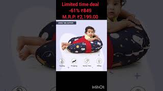 Baby Feeding Pillow with Detachable Cover link in description trending new best ad feed cover [upl. by Amlez]